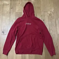 Hollister 赤 フード付きパーカー