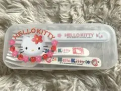 【平成レトロ】ハローキティ カトラリーセット（フォーク3本）サンリオ 90年代のサムネイル