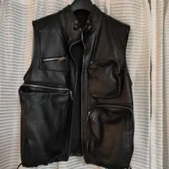 レザー ベスト