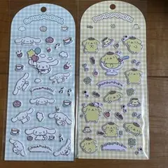 【正規品】サンリオ　ポムポムプリン　シナモン　ぷっくりシール