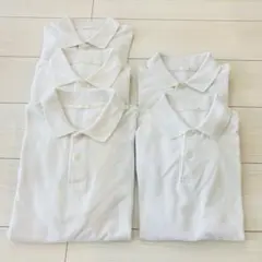 白ポロシャツ5枚　まとめ売り