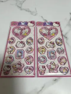 サンリオ ハローキティー ラメ入りウォーターシール セット売り