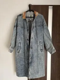 デニムロングコート FLUID L程度ほぼ新品