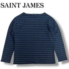 定番 SAINT JAMES GUILD OUESSANT グリーンネイビー Sのサムネイル