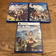 ライザのアトリエシリーズ PS4/PS5 ソフト 3本セット