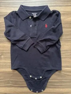 Ralph Lauren ネイビー ポロ ロンパース