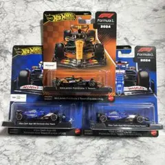 ホットウィール　フォーミュラ1 2024 3台セット