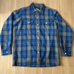 Ursus Bape アーサスベイプ 青チェックシャツのサムネイル
