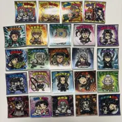 鬼滅の刃マン　ビックリマンチョコシール　無限城編　全24種コンプリートセット