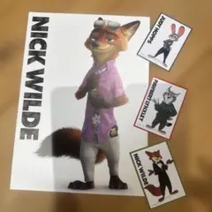 ズートピア2 Nick Wilde & Judy Hopps カードセット