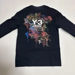 Y-3 adidas 花柄 toketa ロンT 長袖 カットソー ブラック