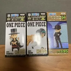 日*1様 ワンピース ワールドコレクタブルフィギュア　ルッチ　クザン　カク