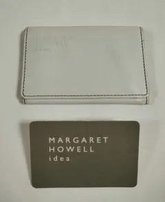 マーガレットハウエル　白カードケース　名刺入れ MARGARET HOWELLのサムネイル
