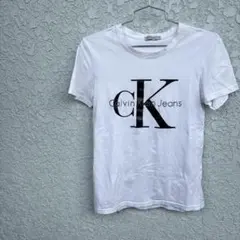 CK jaens カルバン・クライン　Tシャツ　ホワイト　S
