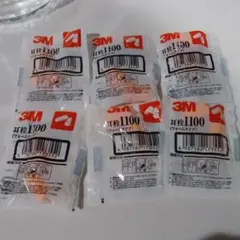 3M 이어플러그 1100 폼 타입 6쌍 세트