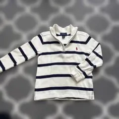 値下げ⭐︎Polo Ralph Lauren ハーフジップセーター 4/4T