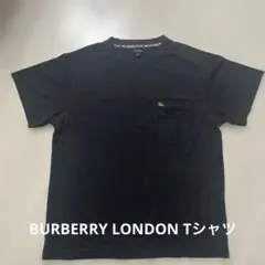 BURBERRY LONDON Tシャツ 黒 Sサイズ ホース刺繍