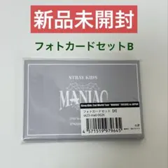 straykids MANIAC ENCORE フォトカードセット B 未開封