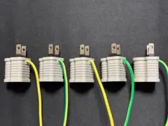 電源 コンセント 3ピン→2ピン変換アダプター 5個セット