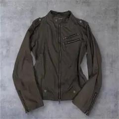 00s MICHEL KLEIN お兄系 ジャケット　カーキ　y2kのサムネイル