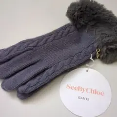 ☆新品☆ クロエ 手袋 レザー ブラック フリル Chloe 日本製 羊皮 ☆新品☆ クロエ 手袋 レザー ブラック フリル Chloe 日本製