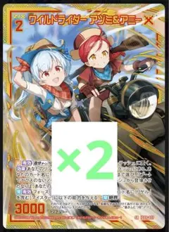 ゼクス z/x IG08 ワイルドライダー アヅミ＆アニー HSR