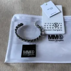 新品 メゾン マルジェラ MM6 チェーン カフ ブレスレット バングル 2のサムネイル