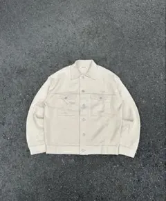 AURALEE ホワイト デニムジャケット サイズ4 2025年最新】auralee デニムジャケットの人気アイテム - メルカリ