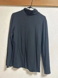 HEATTECH ブラック タートルネック L