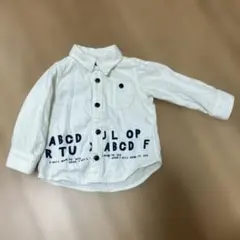 美品☆長袖シャツ☆コーデュロイ風☆F.O.International☆80㎝