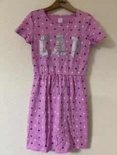 値下げしました♡GAP KIDS 星柄 半袖ワンピース XL