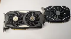 GTX1050Ti 4GB + RX 480 8GB　ジャンク GTX1050Ti 4GB + RX 480 8GB ジャンク - メルカリ
