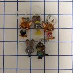 ズートピア めじるしアクセサリー コンプリート