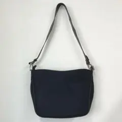 【H】希少✨LANCEL ランセル　ブラック　ショルダーバッグ　シンプル