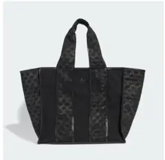 adidas Originals/モノグラム メッシュキャンバスショッパーバッグ