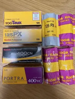 2025年最新】KODAK ブローニーフィルム・120フィルム・中判フィルムの