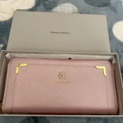 レア！新品　サマンサベガ長財布　ラメピンク