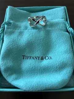 TIFFANY&Co. 希少 極美品 ダブルラビングハート リング Ag925 - メルカリ