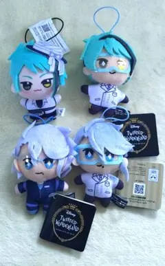 ツイステ ツムツム ぬいぐるみ オクタヴィネル アズール ジェイド