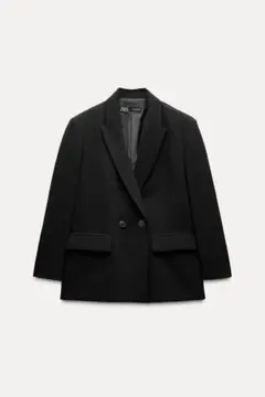 売り切りセール★ダブルブレスト仕様オーバーサイズブレザー/ZARA