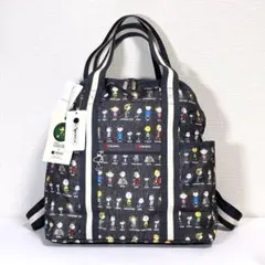 【タグ付き】レスポートサック　スヌーピー　70周年　２way　リュック