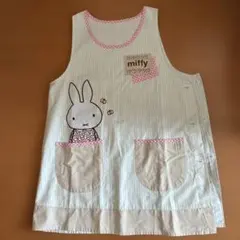 miffy ミッフィー エプロン ストライプのサムネイル