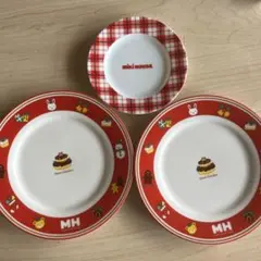 ミキハウス　クリスマスプレート　3枚セットのサムネイル