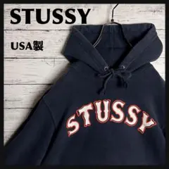 STUSSY◇インターナショナル ロゴ パーカー D474 - メルカリ