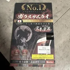 iPhone 16Pro Max ガラススクリーンプロテクター 10H