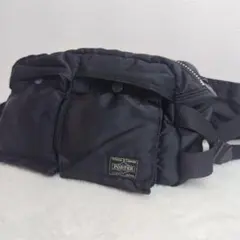 ✨極美品✨PORTER　TANKER　ウエストバック　ショルダーバッグ 黒