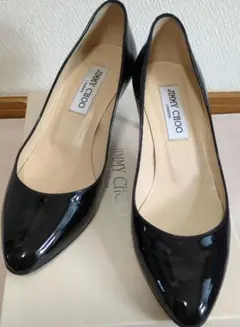 JIMMY CHOO ブラック ハイヒール