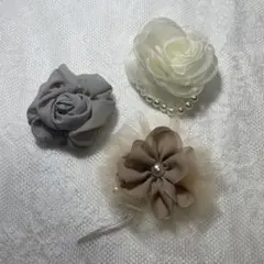 フラワー　ブローチ　コサージュ　アクセサリー　レディース　まとめ売り　セット