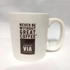 スターバックス マグカップ 旧ロゴ VIA　コーヒーカップ　スタバ