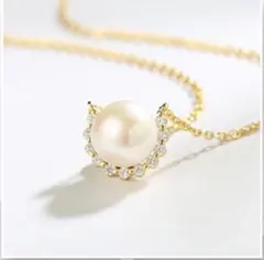 新品☆Dilotus パールネックレス シルバー925 冠婚葬祭 結婚式